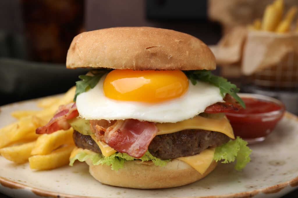 &ldquo;Moon-Viewing&rdquo; Meal tsukimi burger