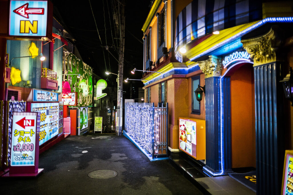 Love Hotels in Tokyo, Japan