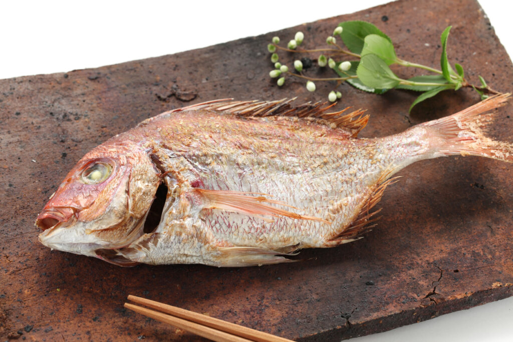 5 Japanese Fish to Celebrate Fall Madai: Red Seabream & Chidai: Crimson Seabream