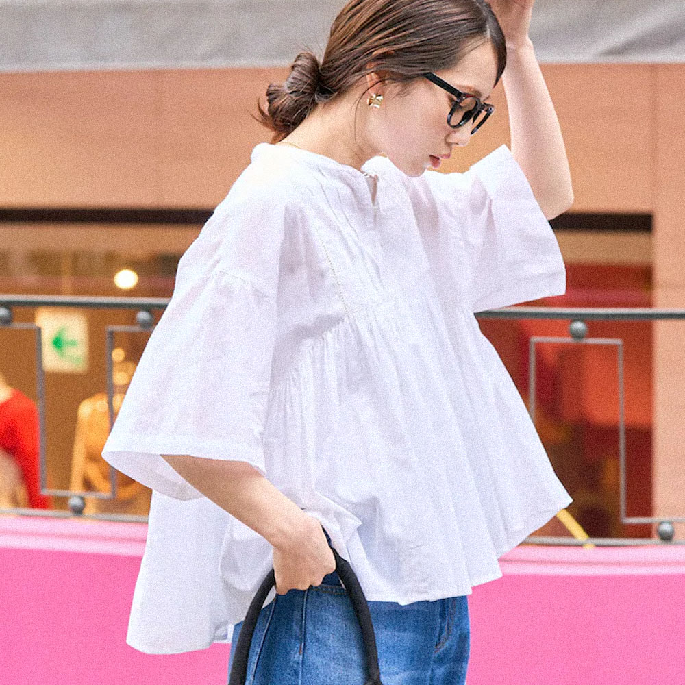 Indian Tucked Flared Blouse by Freak’s Store Mid-Season Fashion Trends